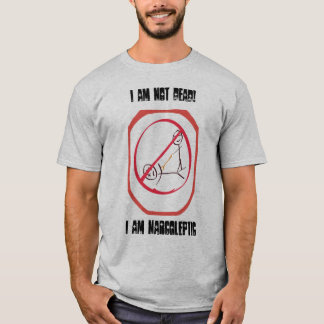 T-shirt Je ne suis pas mort je suis Narcoleptic