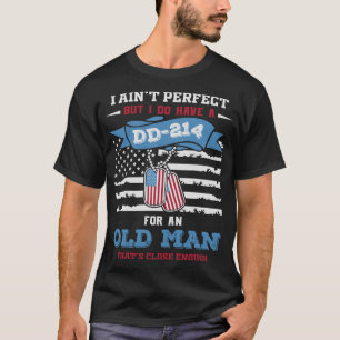 T-shirt Je ne suis pas parfait, mais j'ai un Dd-214 pour u