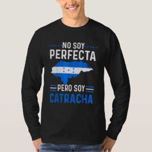 T-shirt Je ne suis pas parfaite mais je suis Catracha Drap