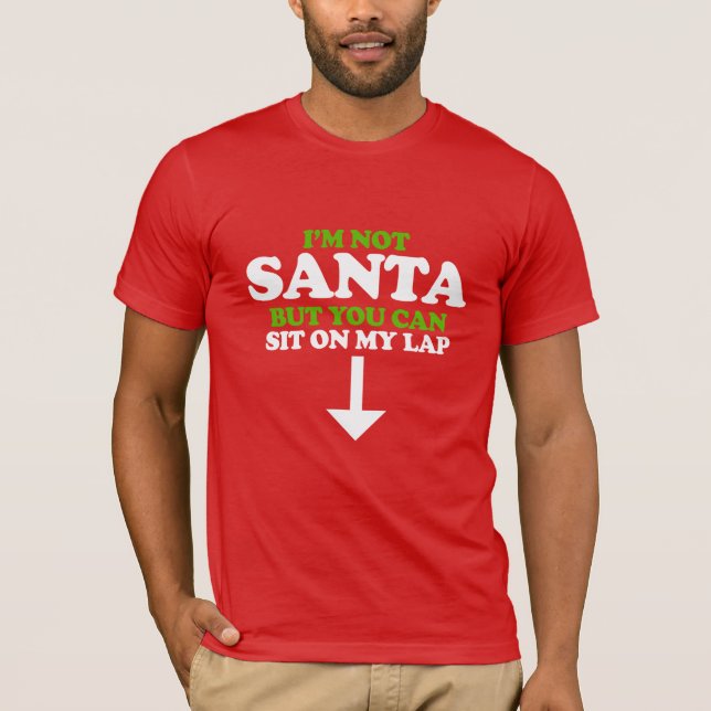 T-shirt Je ne suis pas Père Noël (Devant)