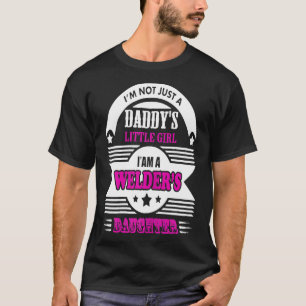 T-shirt Je Ne Suis Pas Seulement Daddys Petite Fille Je Su