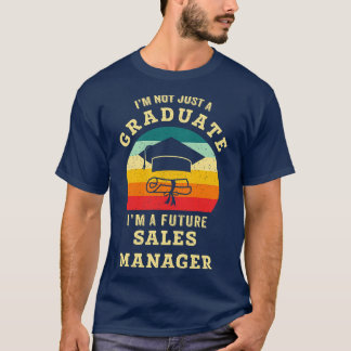 T-shirt Je ne suis pas seulement diplômé Je suis un futur 
