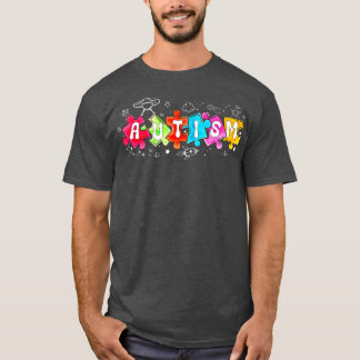T-shirt Je Ne Suis Pas Seulement Étrange Je Suis Autiste D
