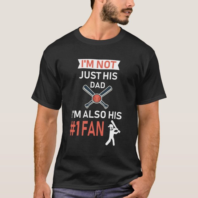 T-shirt je ne suis pas seulement son père je suis aussi so (Devant)