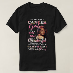 T-shirt Je ne suis pas seulement une fille cancéreuse Juin