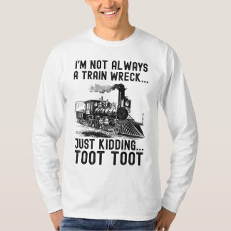 T-shirt Je ne suis pas toujours une catastrophe, je plaisa