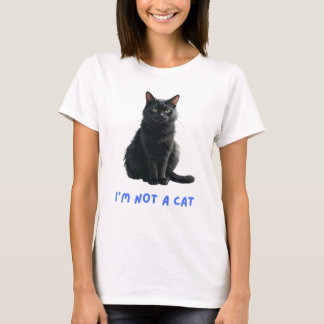 T-shirt Je ne suis pas un chat
