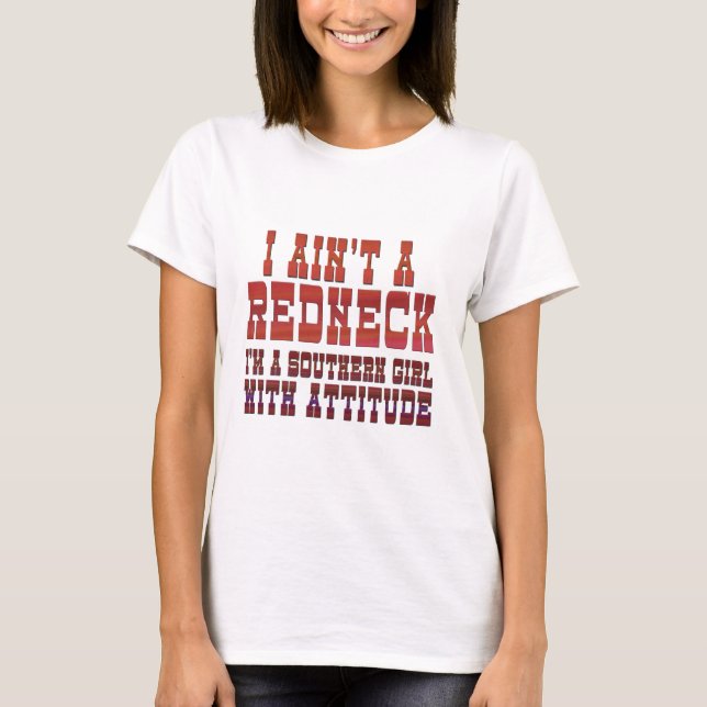 T-shirt Je ne suis pas un plouc (Devant)