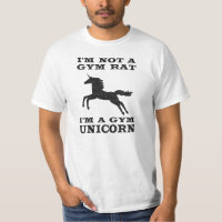 Je ne suis pas un rat de gym Je suis un licorne de