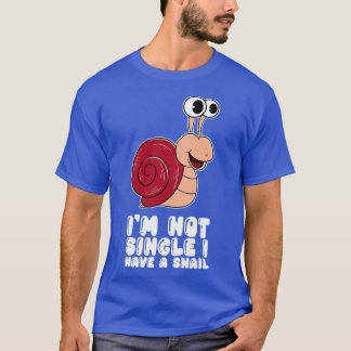 T-shirt Je Ne Suis Pas Un Seul J'Ai Un Escargot
