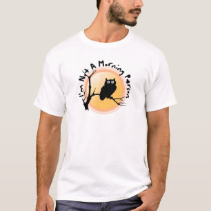 T-shirt Je ne suis pas une personne du matin