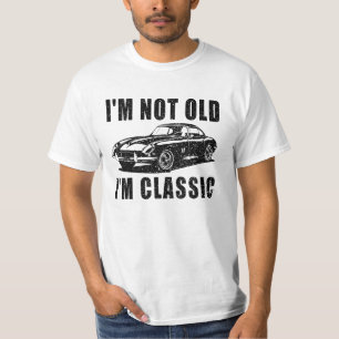 T-shirt Je ne suis pas une vieille Fête des pères drôle