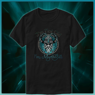 T-shirt Je Ne Suis Pas Vieille, Mon Crâne Mythique