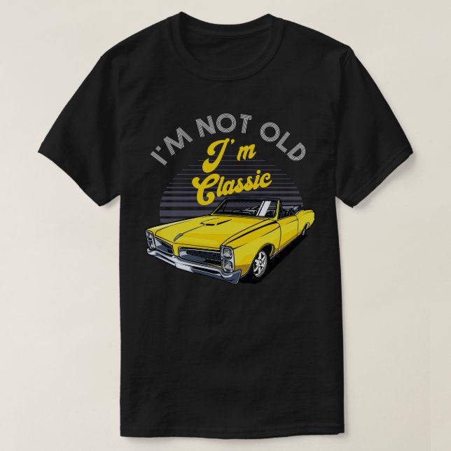 T-shirt Je Ne Suis Pas Vieux Im Classic Funny Graphique 1 (Design devant)