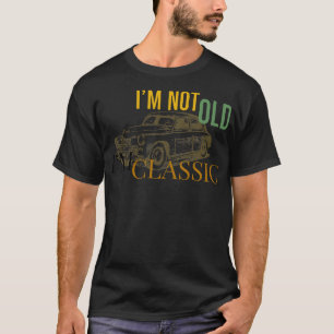 T-shirt Je ne suis pas vieux im classique Moto 1