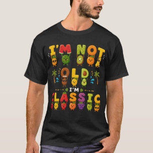 T-shirt Je ne suis pas vieux, je suis classique Drôle de j