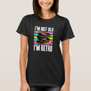 T-shirt Je ne suis pas vieux Je suis rétro 90s Style Vinyl
