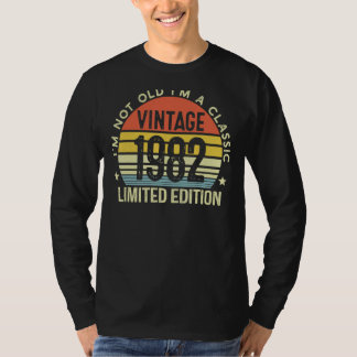 T-shirt Je ne suis pas vieux Je suis un classique Vintage