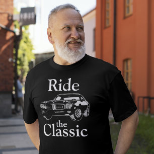 T-shirt Je ne suis pas Vieux Ride l'anniversaire de père d