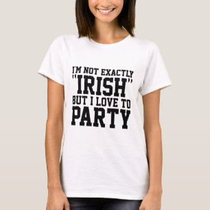 T-shirt Je ne suis pas vraiment irlandais