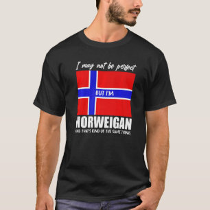 T-shirt Je Ne Suis Peut-Être Pas Parfait, Mais Je Suis Nor