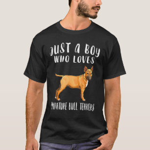 T-shirt Je Ne Suis Qu'Un Garçon Qui Aime Les Taureaux Mini