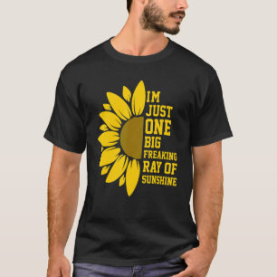 T-shirt Je ne suis qu'un grand rayon de soleil de Sunshine