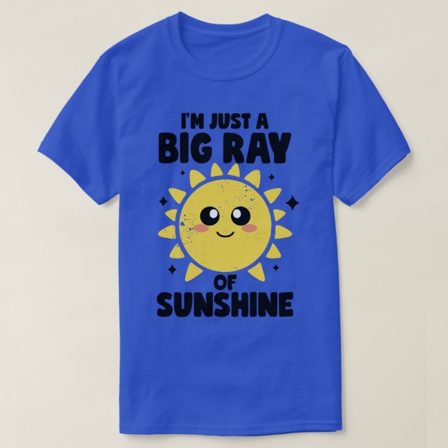 T-shirt Je Ne Suis Qu'Un Grand Rayon D'Ironie Brillante Et (Design devant)