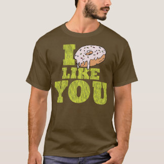 T-shirt Je Ne T'Aime Pas Plaisanterie De Nourriture Sarcas