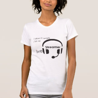 T-shirt je ne travaille pas je suis un diffuseur