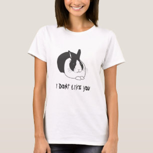 T-shirt Je ne vous aime pas