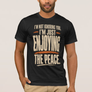 T-shirt Je ne vous ignore pas Citation drôle Design