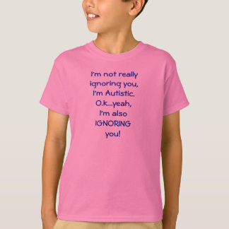 T-shirt Je ne vous ignore pas vraiment, je suis