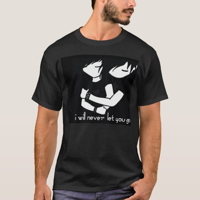 T-SHIRT JE NE VOUS LAISSERAI JAMAIS ALLER (Devant)