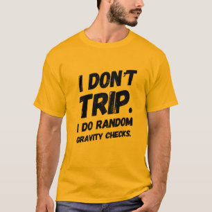 T-shirt Je ne voyage pas