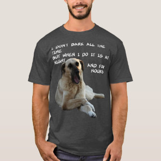 T-shirt Je n'écorce pas tout le temps Kangal avec une joli