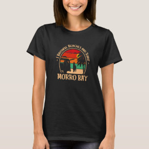 T-shirt Je Parcoure Les Plages Et Surf Morro Bay Surf Cali