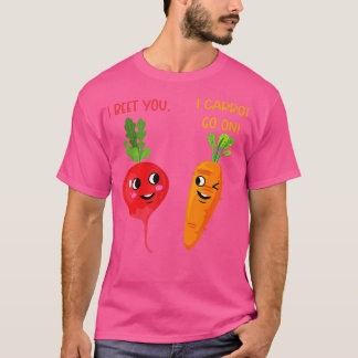 T-shirt Je parie que je carotte Aller sur Funny Radish Bee