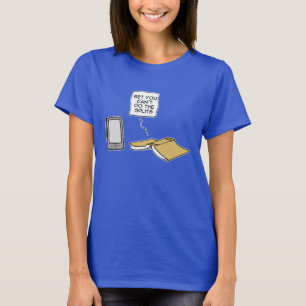 T-shirt Je parie que vous ne pouvez pas faire les fraction