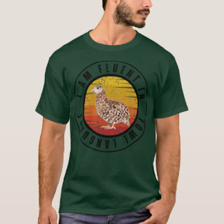 T-shirt Je parle couramment la langue de la volaille 4