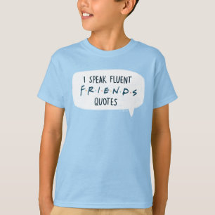 T-shirt Je parle couramment les citations FRIENDS™