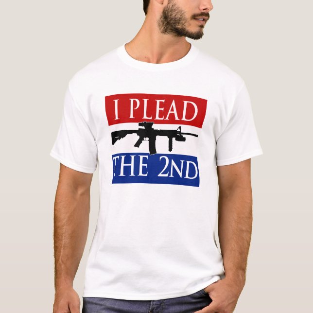 T-shirt Je parle en faveur des 2èmes la chemise hommes (Devant)