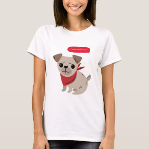 T-shirt Je parle Fluent Pet Pet Care