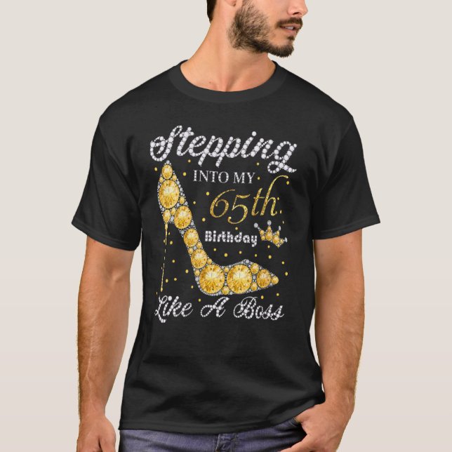 T-shirt Je Passe À Mon 65E Anniversaire Comme Un Anniversa (Devant)