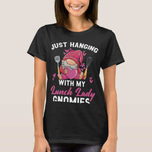 T-shirt Je Passe Juste Avec Mon Déjeuner Lady Gnomies Cafe