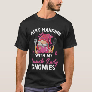 T-shirt Je Passe Juste Avec Mon Déjeuner Lady Gnomies Cafe