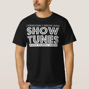 T-shirt Je Passe Randomly À Montrer Le Théâtre Musical 