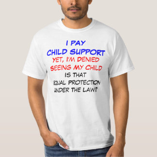 T-shirt Je paye la pension alimentaire pour les enfants,