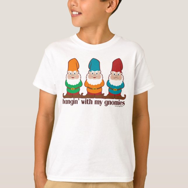 T-shirt Je Pense À Mes Gnomes (Devant)