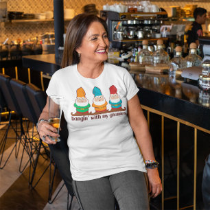 T-shirt Je Pense À Mes Gnomes